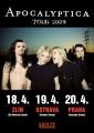 Obrázek: 18.4. Zlín, 19.4. Ostrava, 20.4. Praha - APOCALYPTICA