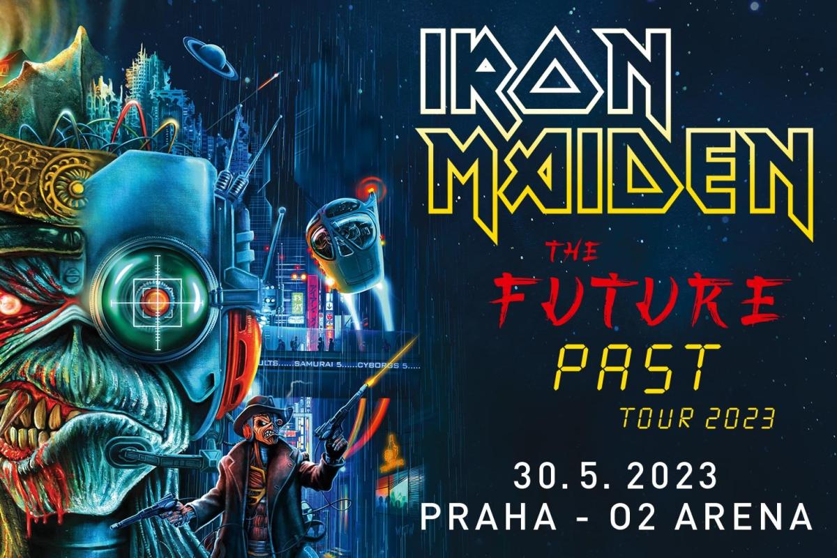 30. a 31.5. 2023 Iron Maiden Praha, O2 Arena Rádio BEAT První