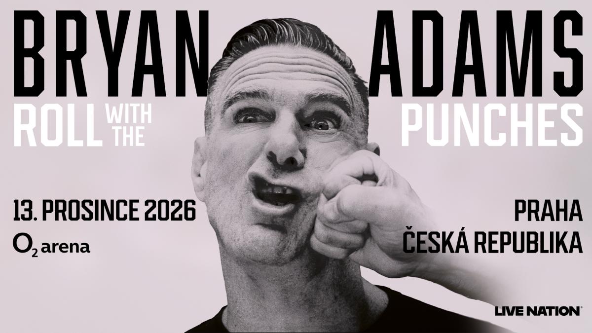 13.12. Bryan Adams - Praha, O2 Arena | Rádio BEAT: První bigbít u nás