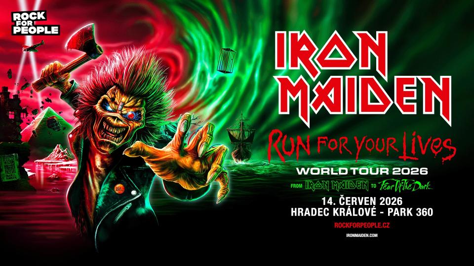 Lupeny na Iron Maiden už příští týden na Beatu